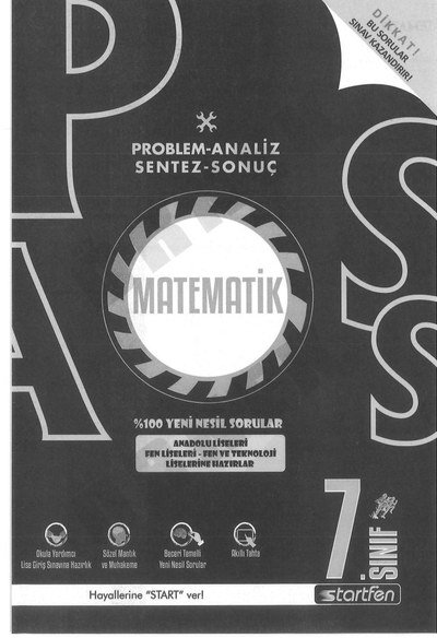 PROBLEM ANALİZ SENTEZ SONUÇ MATEMATİK FotokoPink
