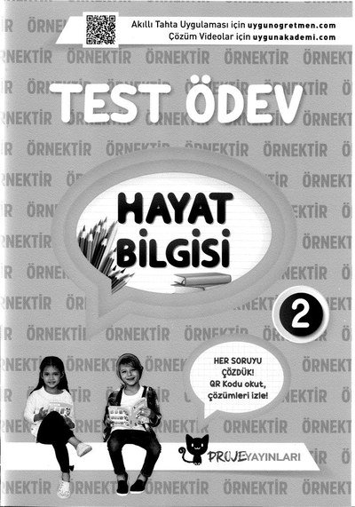 TEST ÖDEV HAYAT BİLGİSİ FotokoPink