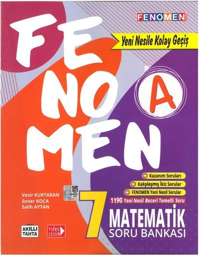FENOMEN MATEMATİK SORU BANKASI FotokoPink