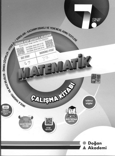 MATEMATİK ÇALIŞMA KİTABI FotokoPink