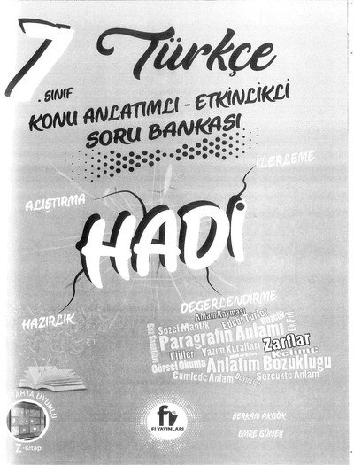 TÜRKÇE KONU ANLATIMLI ETKİNLİKLİ SORU BANKASI FotokoPink