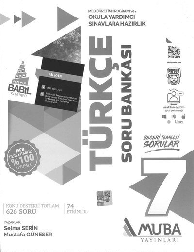 TÜRKÇE SORU BANKASI FotokoPink