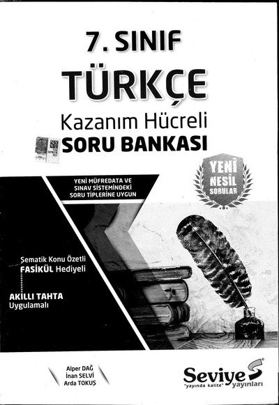 TÜRKÇE KAZANIM HÜCRELİ SORU BANKASI