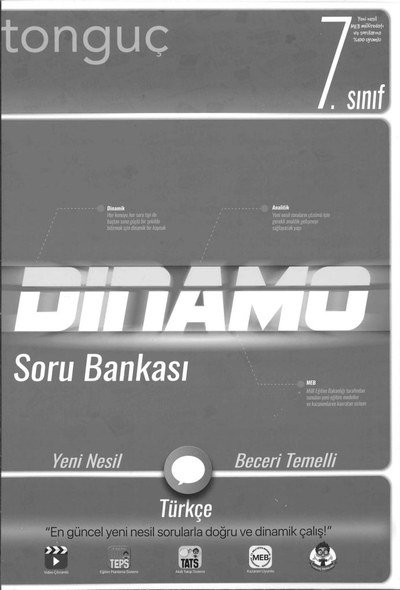 DİNAMO SORU BANKASI TÜRKÇE FotokoPink