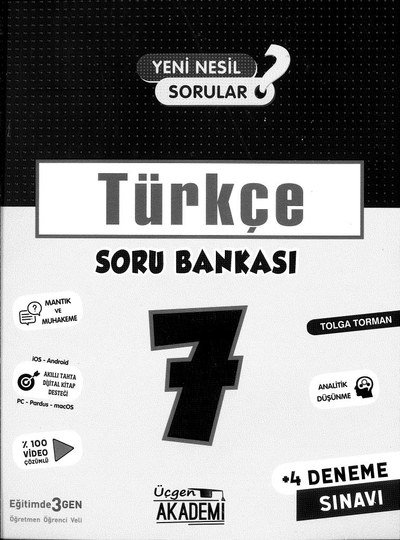 TÜRKÇE SORU BANKASI FotokoPink