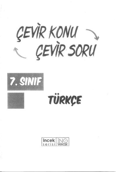 ÇEVİR KONU ÇEVİR SORU TÜRKÇE FotokoPink