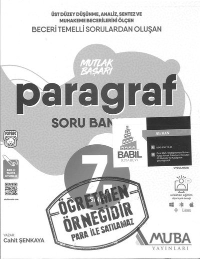 MUTLAK BAŞARI PARAGRAF SORU BANKASI FotokoPink