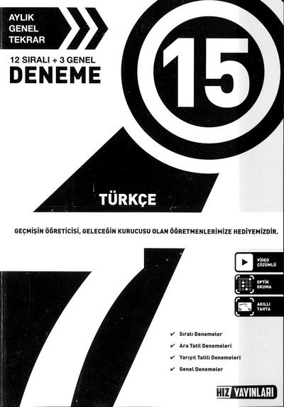 15 DENEME TÜRKÇE FotokoPink