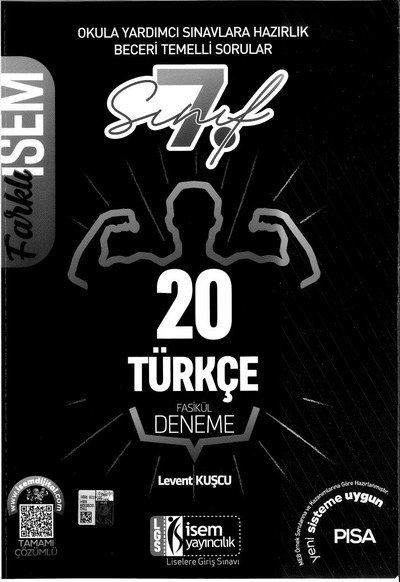 20 TÜRKÇE FASİKÜL DENEME FotokoPink