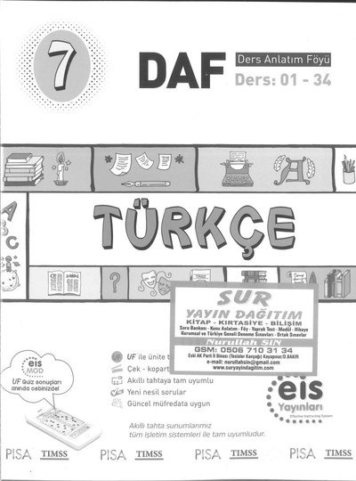 TÜRKÇE DERS ANLATIM FÖYÜ FotokoPink