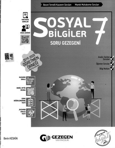SOSYAL BİLGİLER SORU GEZEGENİ FotokoPink