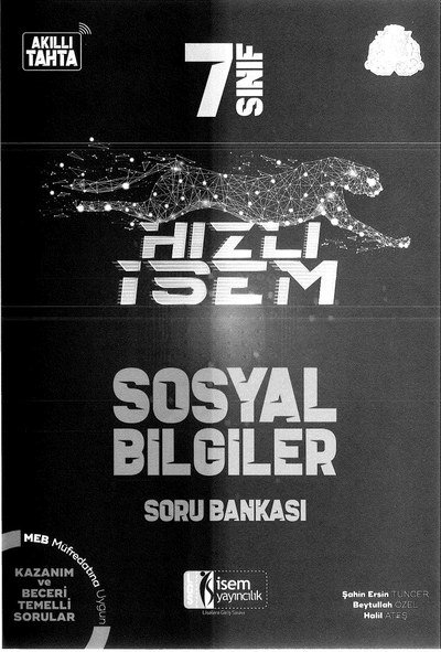 HIZLI İSEM SOSYAL BİLGİLER SORU BANKASI FotokoPink