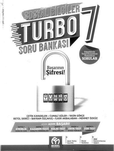 SOSYAL BİLGİLER TURBO SORU BANKASI FotokoPink