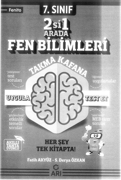 2Sİ1 ARADA FEN BİLİMLERİ TAKMA KAFANA
