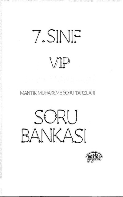 VIP SORU BANKASI FEN BİLİMLERİ FotokoPink
