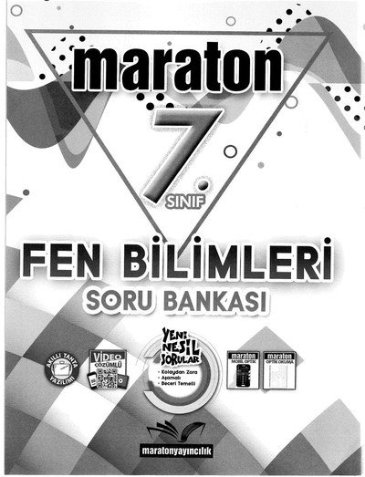 MARATON FEN BİLİMLERİ SORU BANKASI FotokoPink