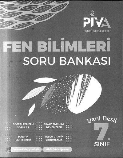 FEN BİLİMLERİ SORU BANKASI FotokoPink