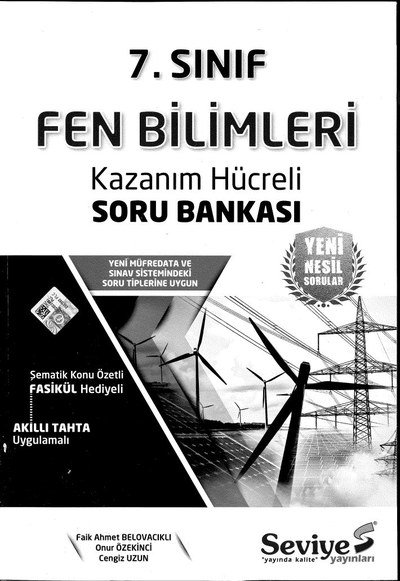 FEN BİLİMLERİ KAZANIM HÜCRELİ SORU BANKASI FotokoPink