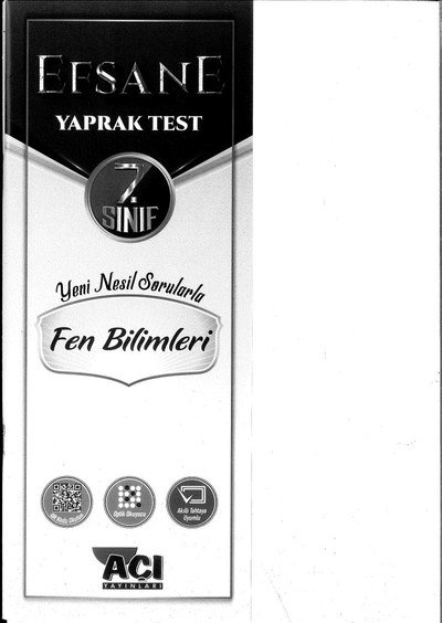 EFSANE YAPRAK TEST FEN BİLİMLERİ FotokoPink