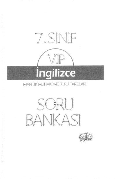 VIP İNGİLİZCE SORU BANKASI FotokoPink