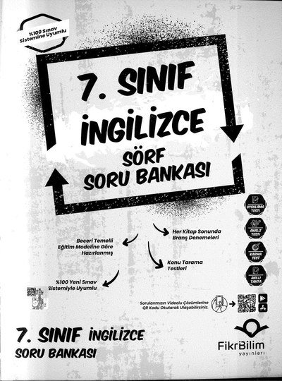 İNGİLİZCE SÖRF SORU BANKASI FotokoPink