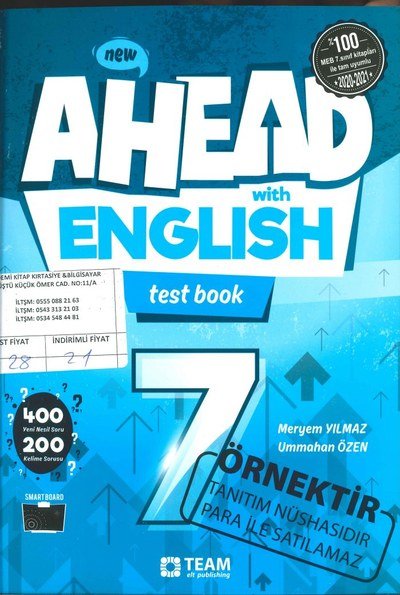 AHEAD WITH ENGLISH TEST BOOK FotokoPink