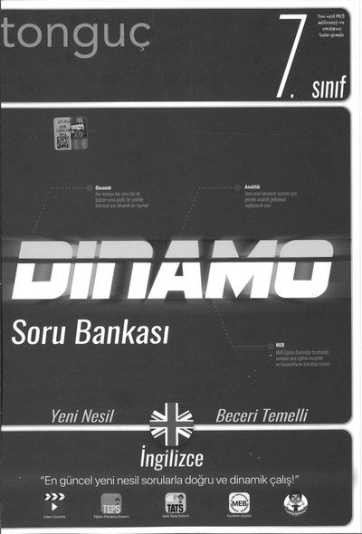 DİNAMO SORU BANKASI İNGİLİZCE FotokoPink
