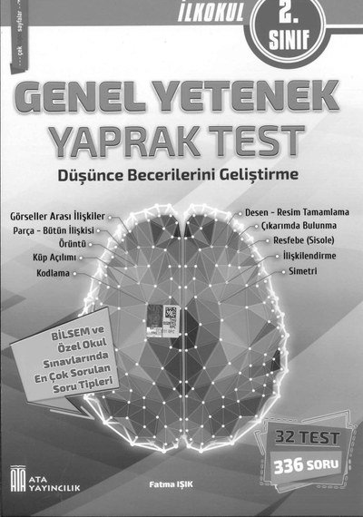 GENEL YETENEK YAPRAK TEST FotokoPink