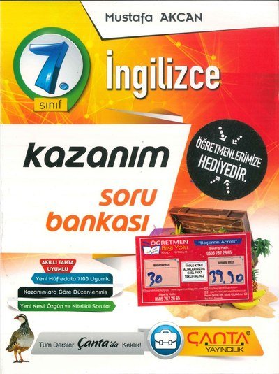 İNGİLİZCE KAZANIM SORU BANKASI FotokoPink