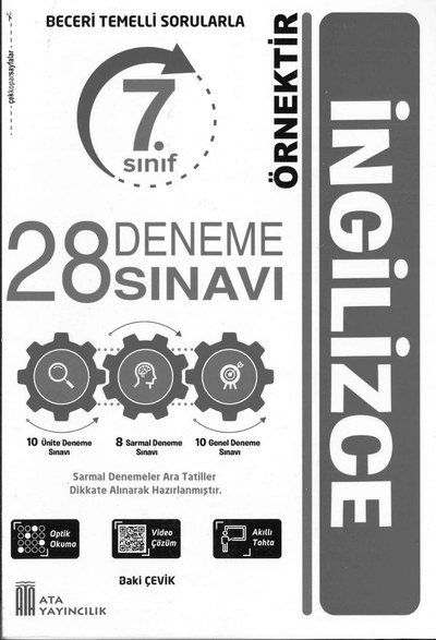 28 DENEME SINAVI İNGİLİZCE FotokoPink