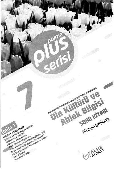 PLUS SERİSİ DİN KÜLTÜRÜ VE AHLAK BİLGİSİ SORU KİTABI FotokoPink