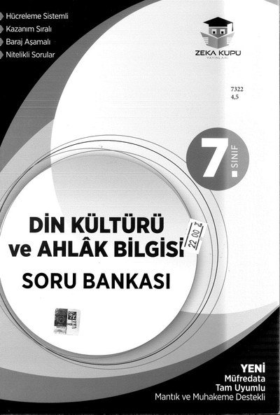 DİN KÜLTÜRÜ VE AHLAK BİLGİSİ SORU BANKASI FotokoPink