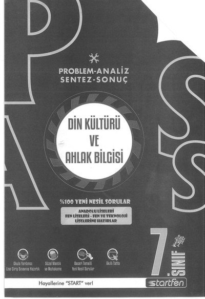 DİN KÜLTÜRÜ VE AHLAK BİLGİSİ %100 YENİ NESİL SORULAR