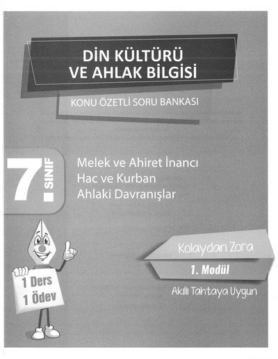 DİN KÜLTÜRÜ VE AHLAK BİLGİSİ KONU ÖZETLİ SORU BANKASI FotokoPink