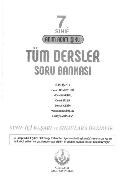ADIM ADIM IŞIKLI TÜM DERSLER SORU BANKASI FotokoPink