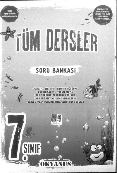 TÜM DERSLER SORU BANKASI