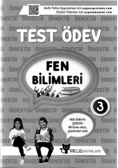 FEN BİLİMLERİ TEST ÖDEV FotokoPink