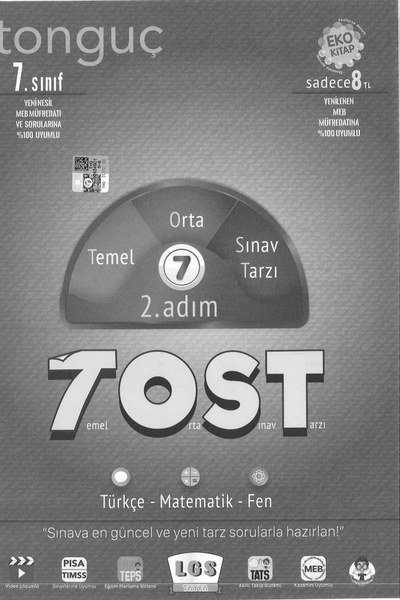 TEMEL ORTA SINAV TARZI 2. ADIM TOST FotokoPink