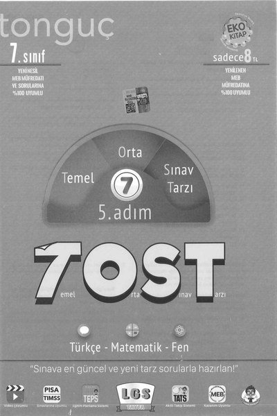 TEMEL ORTA SINAV TARZI 5. ADIM TOST FotokoPink