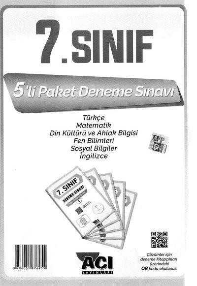 5'Lİ PAKET DENEME SINAVI FotokoPink