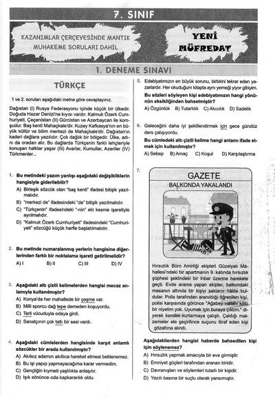 6 ADET DENEME ÇÖZÜMLÜ FotokoPink