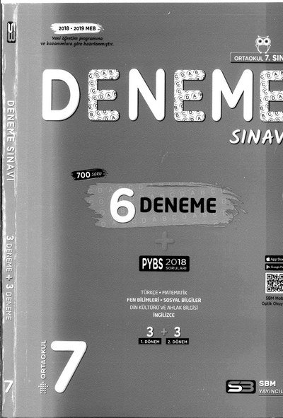 DENEME SINAVI 6 DENEME