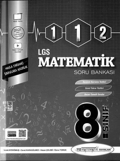112 MATEMATİK LGS SORU BANKASI FotokoPink