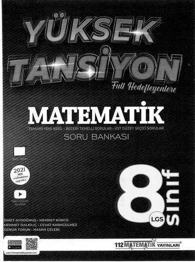 YÜKSEK TANSİYON MATEMATİK SORU BANKASI FotokoPink