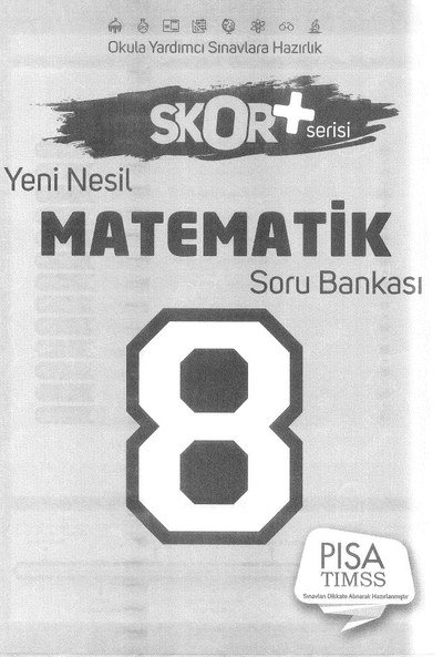 YENİ NESİL MATEMATİK SORU BANKASI SKOR+ SERİSİ FotokoPink