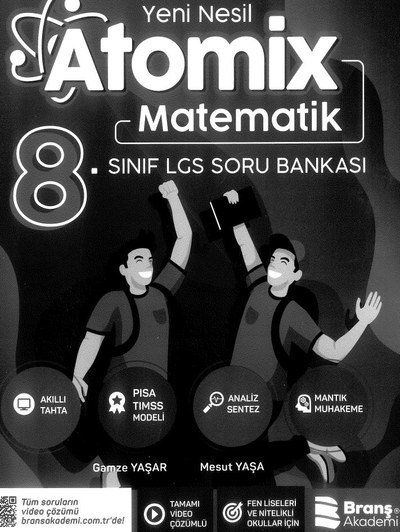 ATOMİX MATEMATİK LGS SORU BANKASI FotokoPink