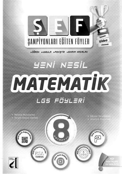 ŞEF ŞAMPİYONLARI EĞİTEN FÖYLER MATEMATİK LGS FÖYLERİ FotokoPink