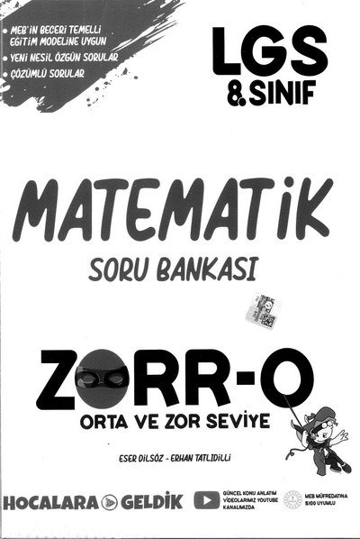 MATEMATİK SORU BANKASI ZORR-O FotokoPink