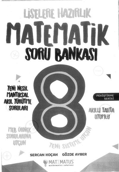MATEMATİK SORU BANKASI
