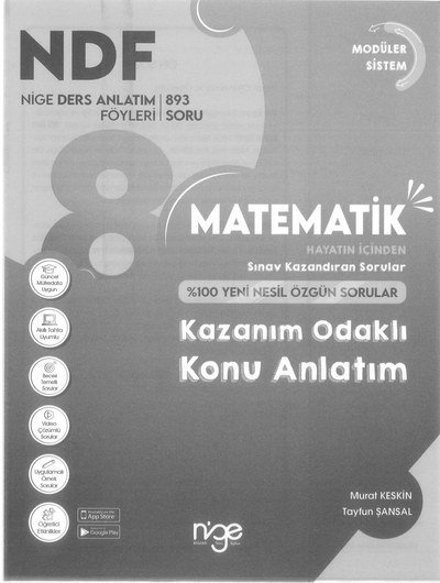 MATEMATİK KAZANIM ODAKLI KONU ANLATIM FotokoPink